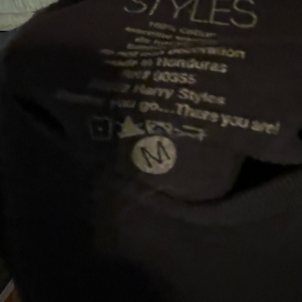 Médium black Harry styles bunny long sleeve from LA night two.